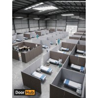 Freestanding Medical Room Dividers UAE for Flexible Healthcare Spaces